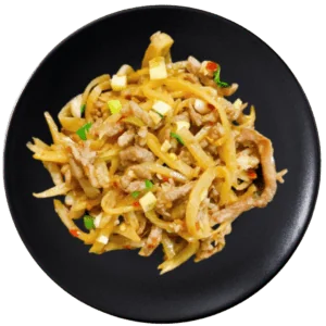 榨菜肉片 (1LB/Pck) Pickled Mustard with Sliced Meat