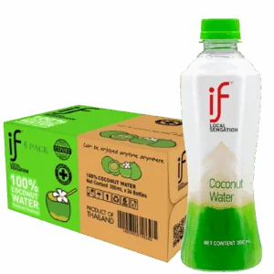 泰國 IF 椰青水 100% Coconut Water 350ml x24支/箱